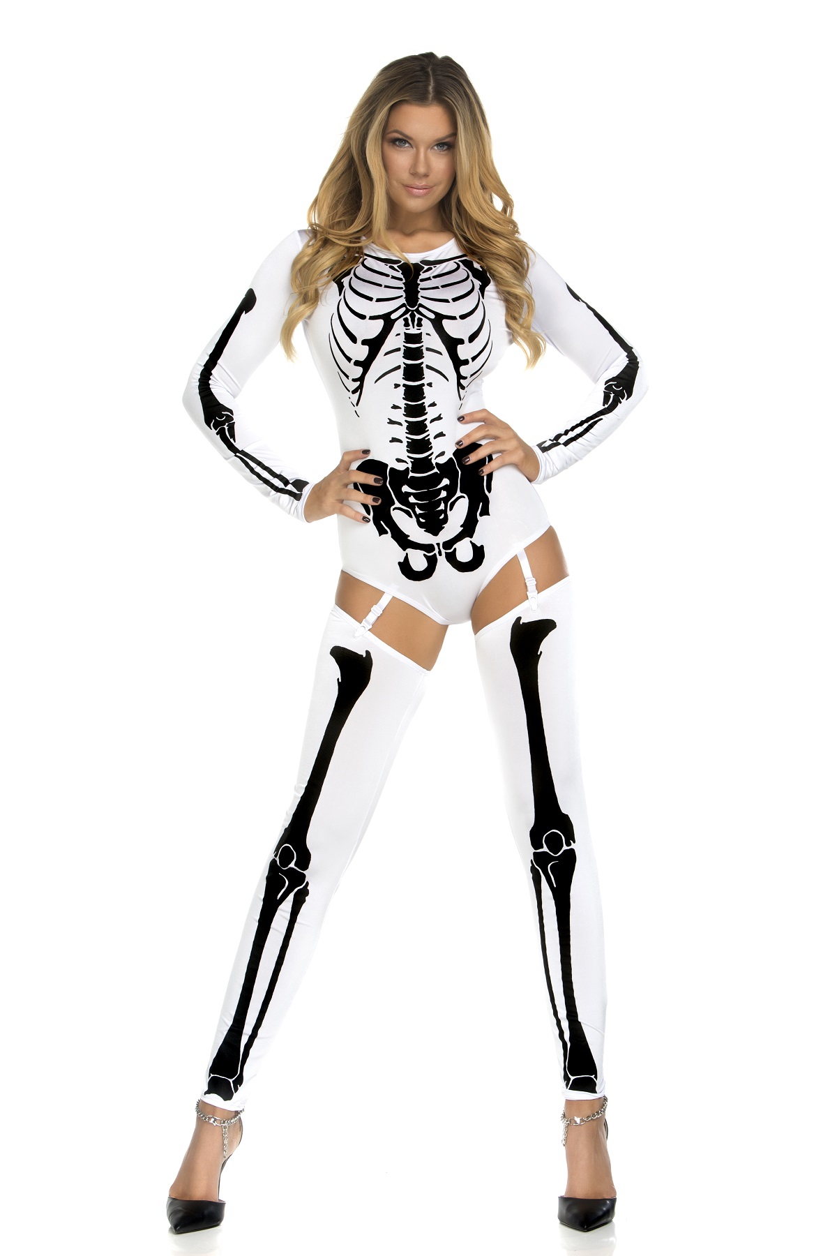F1657 Bone A Fide Skeleton Costume